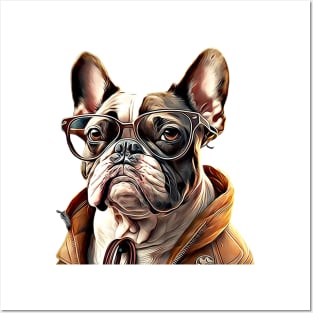 Yuppie French Bulldog Posters and Art